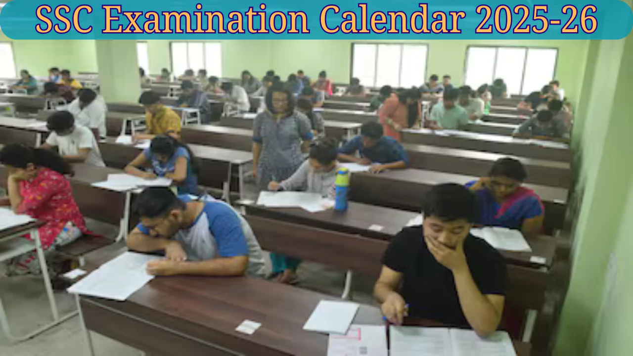 SSC Examination Calendar 2025-26