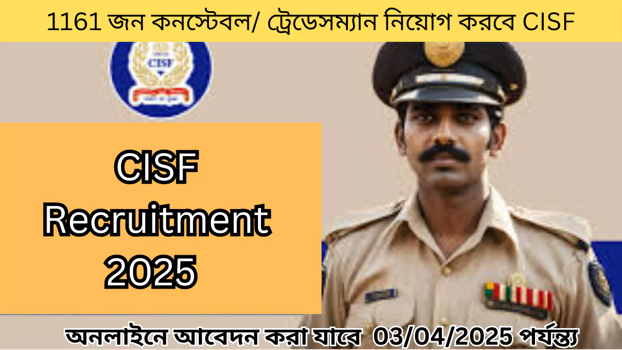 CISF Recruitment 2025