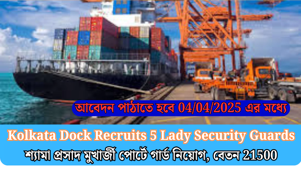 Kolkata Dock Recruits 5 Lady Security Guards