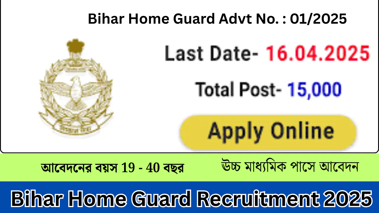 Bihar Home Guard Recruitment 2025