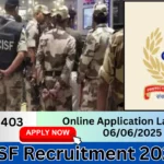 CISF Recruitment 2025