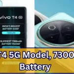 Vivo T4 5G Model, 7300 mAh Battery